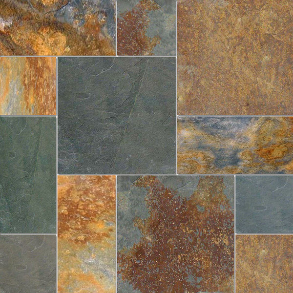 French Pattern Designs California Gold Slate