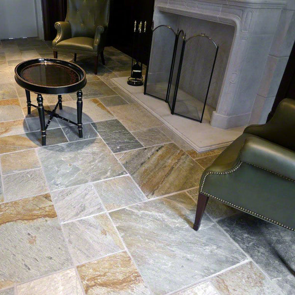 Room Designs Gold White Quartzite