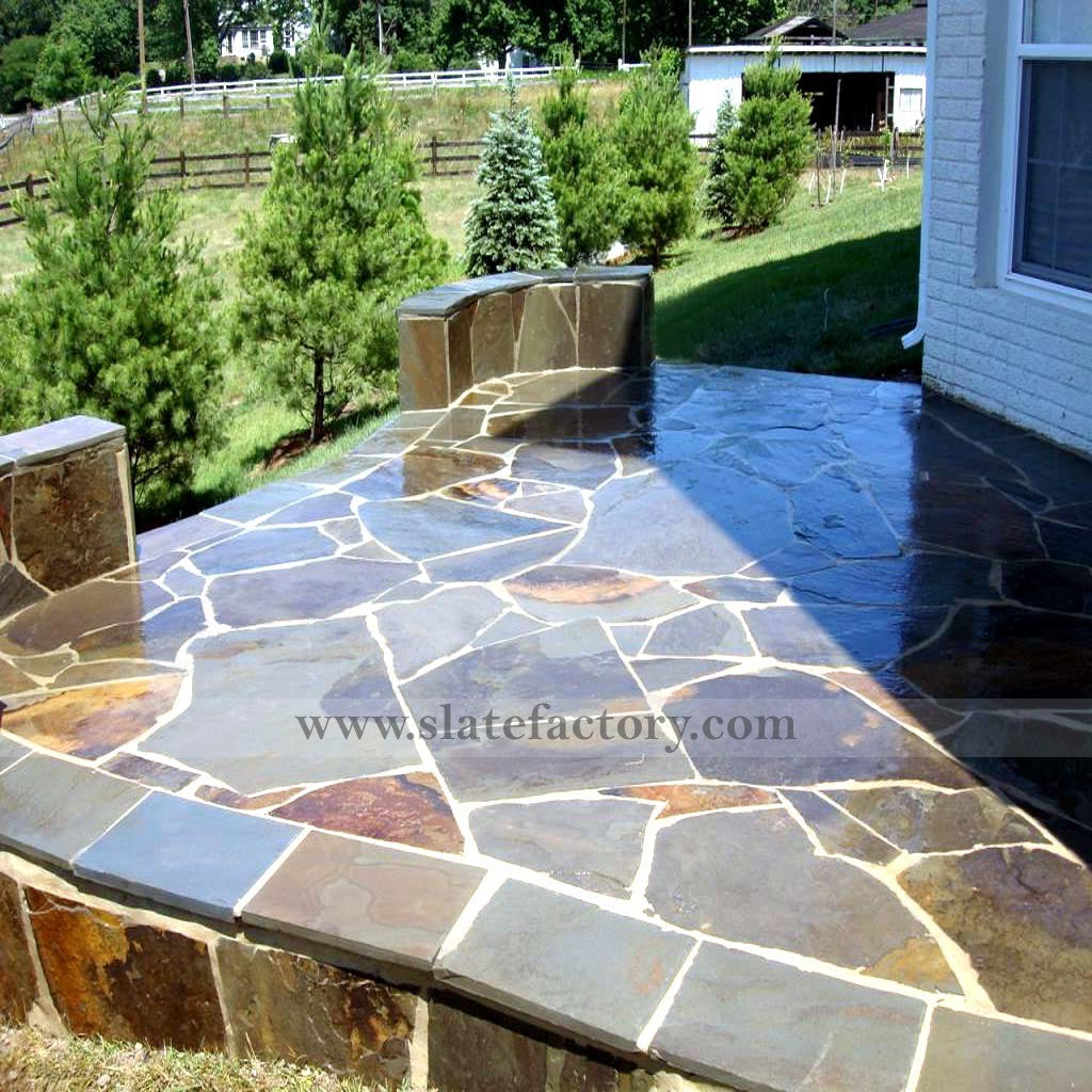 Irregular Flagstone Pavers Flagstone Patio Flagstone Terrace Wandon Stone