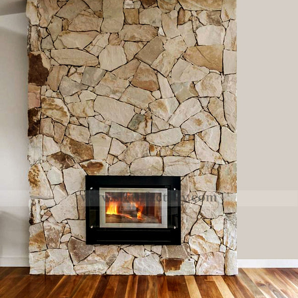 fieldstone-veneer-for-fireplace-desert-gold