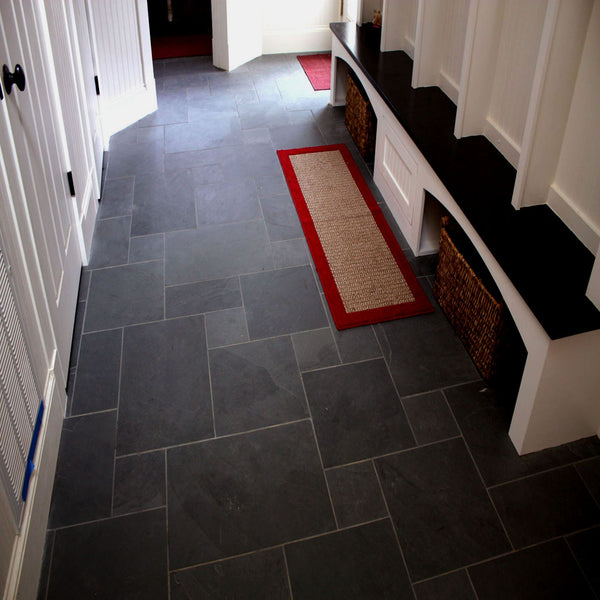 Mudroom Designs Black Slate Pattern