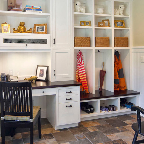 Utility Room Design California Gold Slate