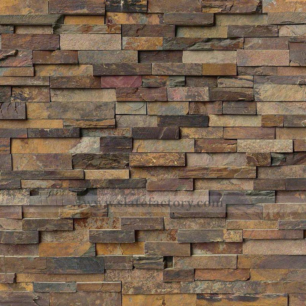 california gold stacked stone panels