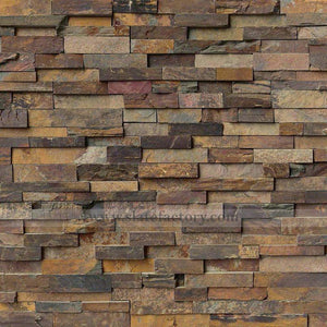 california gold stacked stone panels