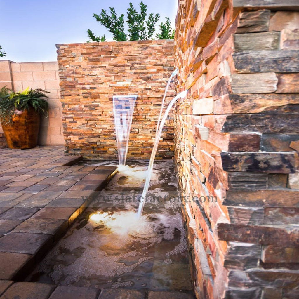 CALIFORNIA GOLD STACKED STONE PANELS