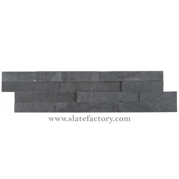 Charcoal Ledger Stone Panels Split Face 6x24